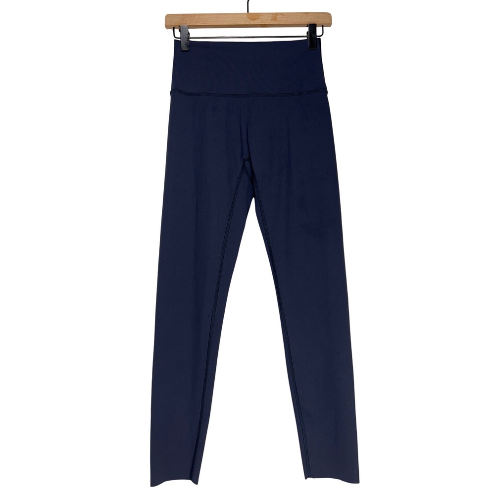 OFFLINE by Aerie Goals 7/8 Leggings Navy Blue High Rise Medium